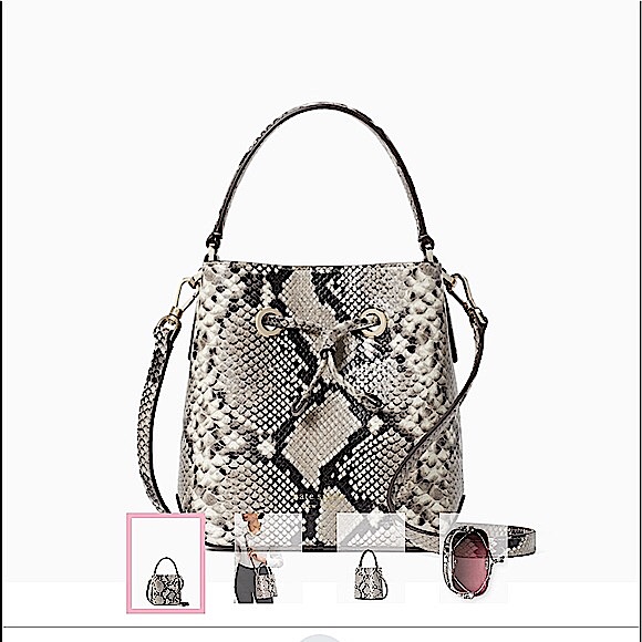 Kate Spade Eva Exotic Small Bucket
